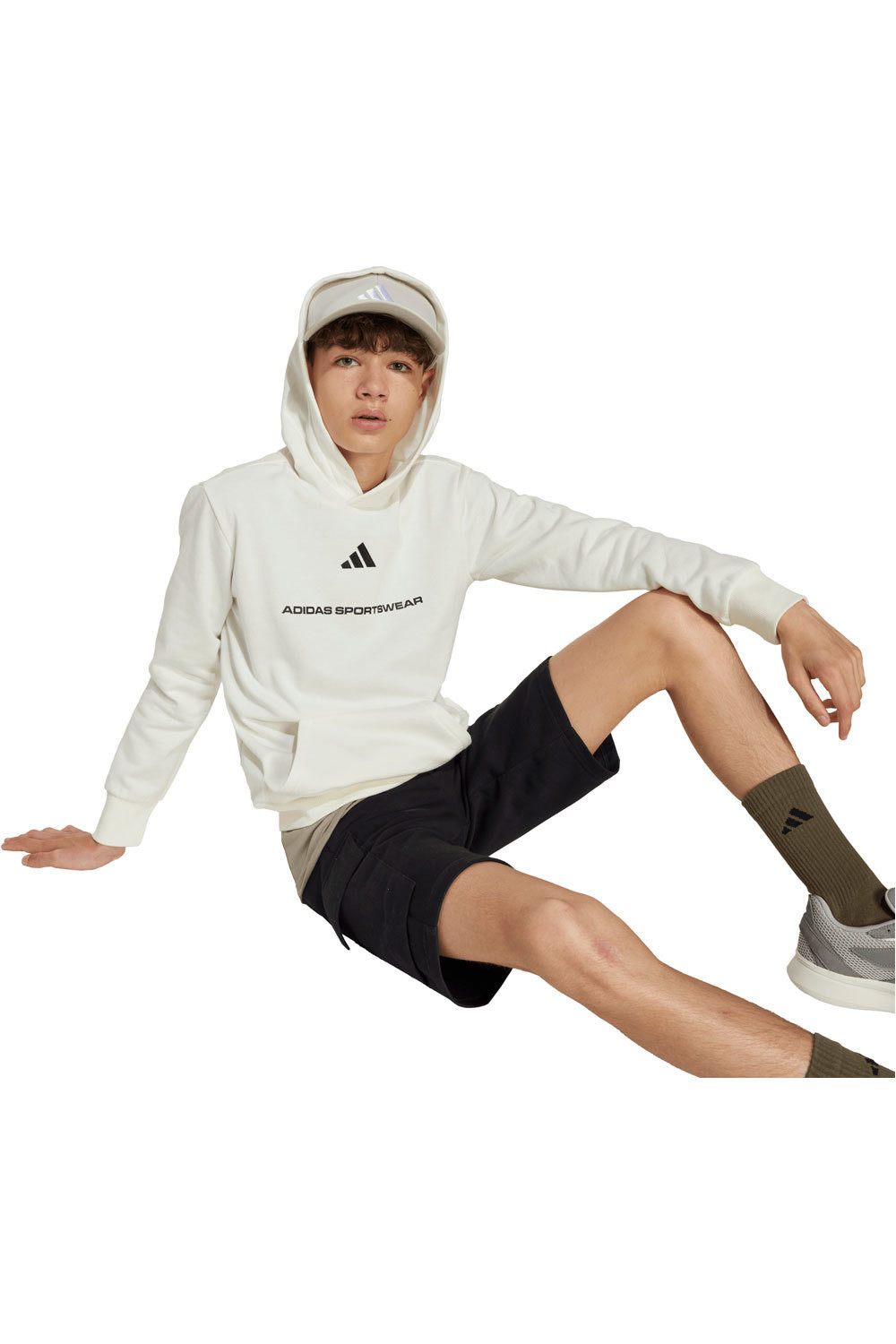 adidas sudadera niño B FL HD 03