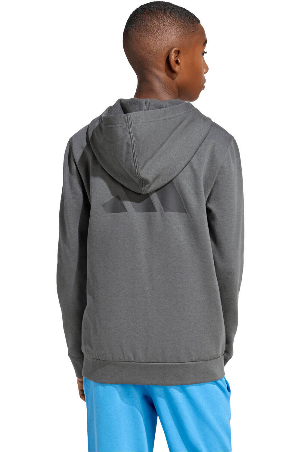 adidas sudadera niño BLOQUES DE COLORES vista trasera