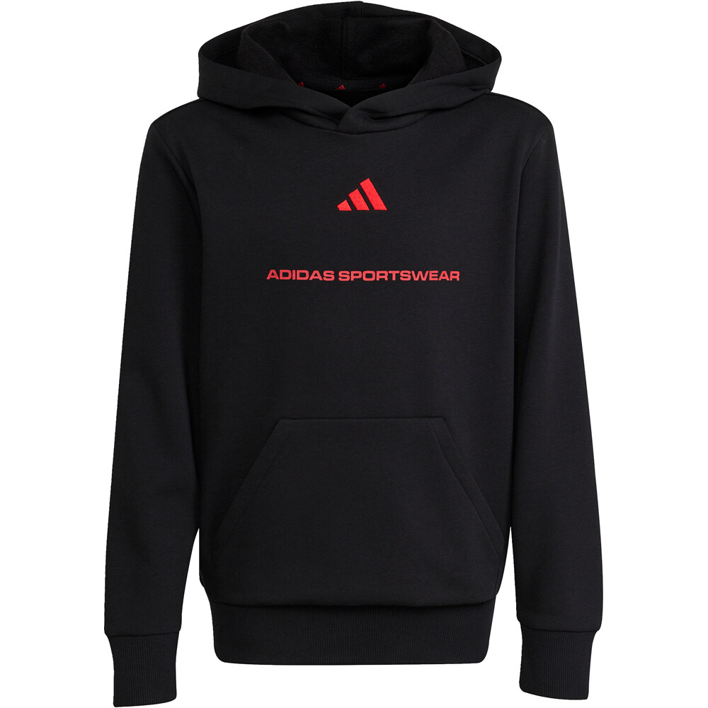 adidas sudadera niño BOYS SLOGAN FLEECE HOODIE 04