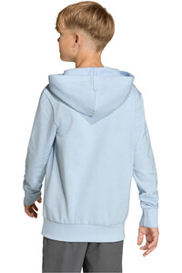 adidas sudadera niño BOYS SLOGAN FLEECE HOODIE vista trasera