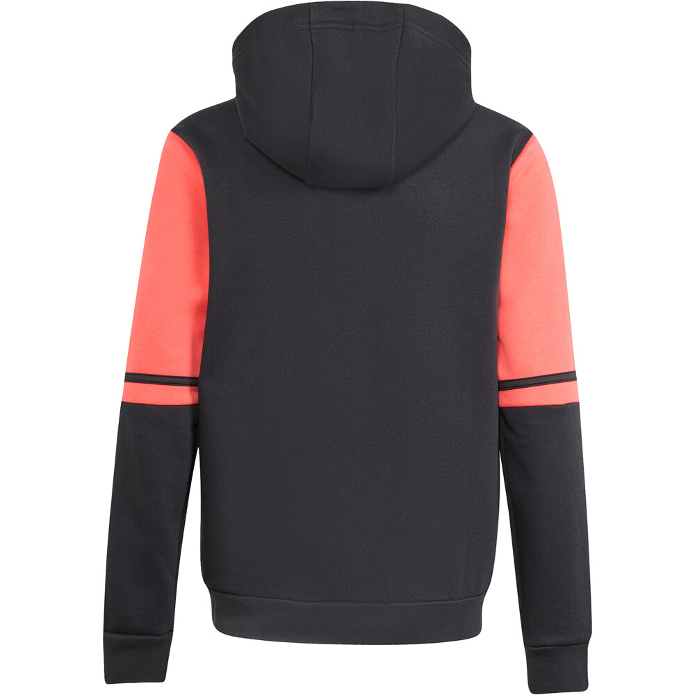 adidas sudadera niño F50 HOODY vista trasera