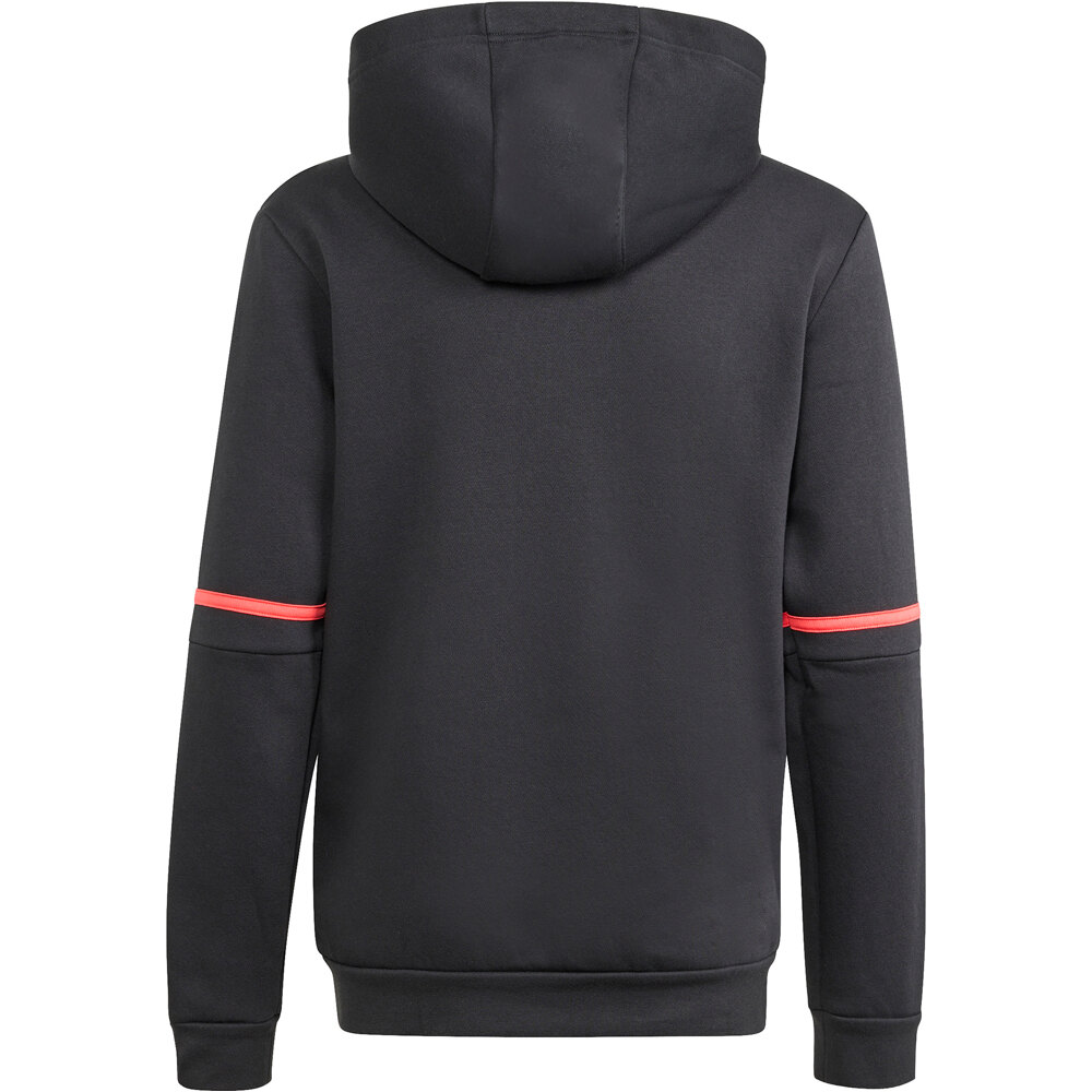 adidas sudadera niño F50 HOODY vista trasera