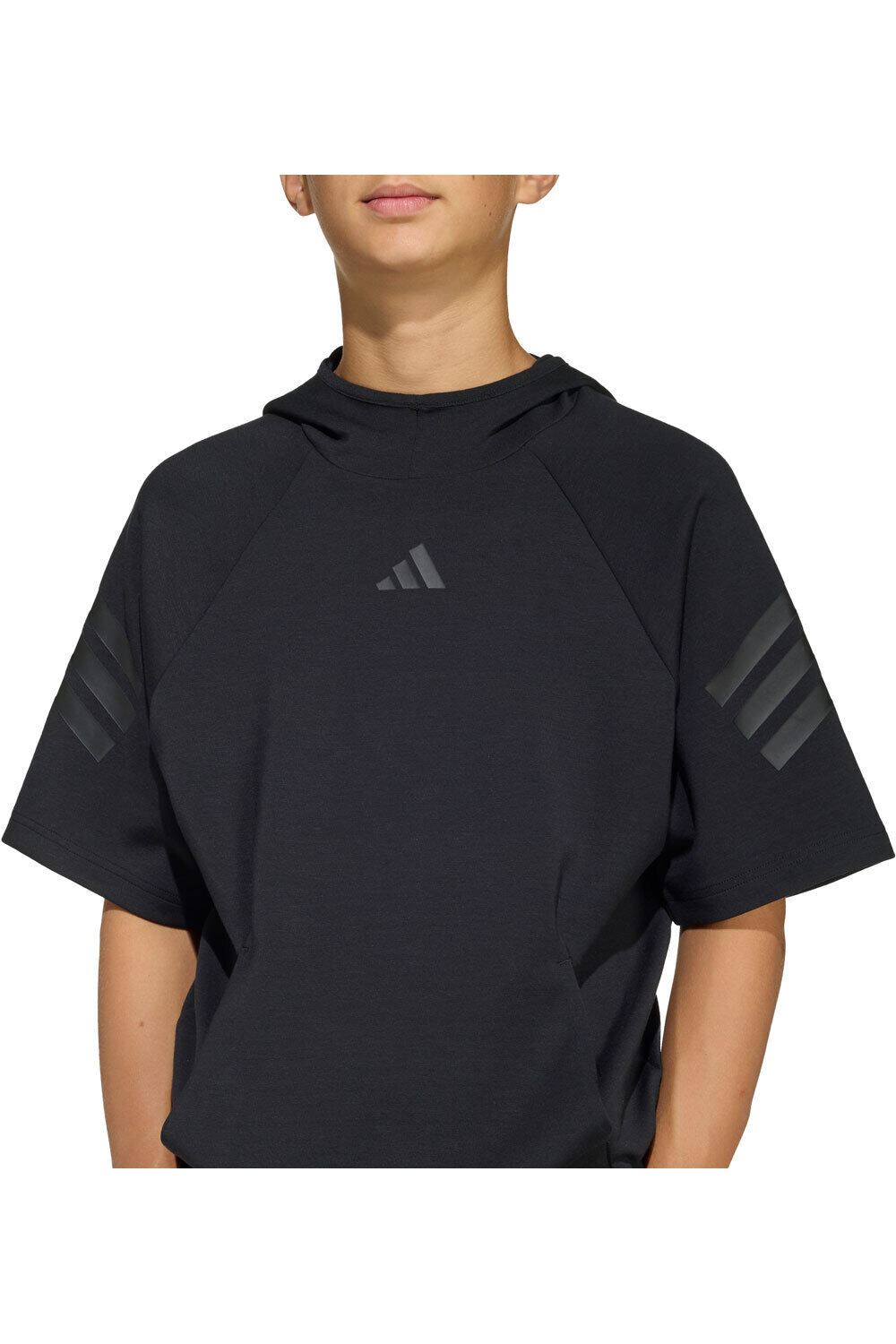 adidas sudadera niño FUTURE ICONS 3 STRIPES vista detalle