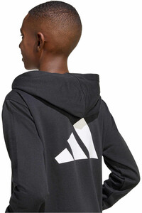 adidas sudadera niño J  CB FL HD 03