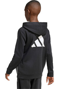 adidas sudadera niño J  CB FL HD vista trasera
