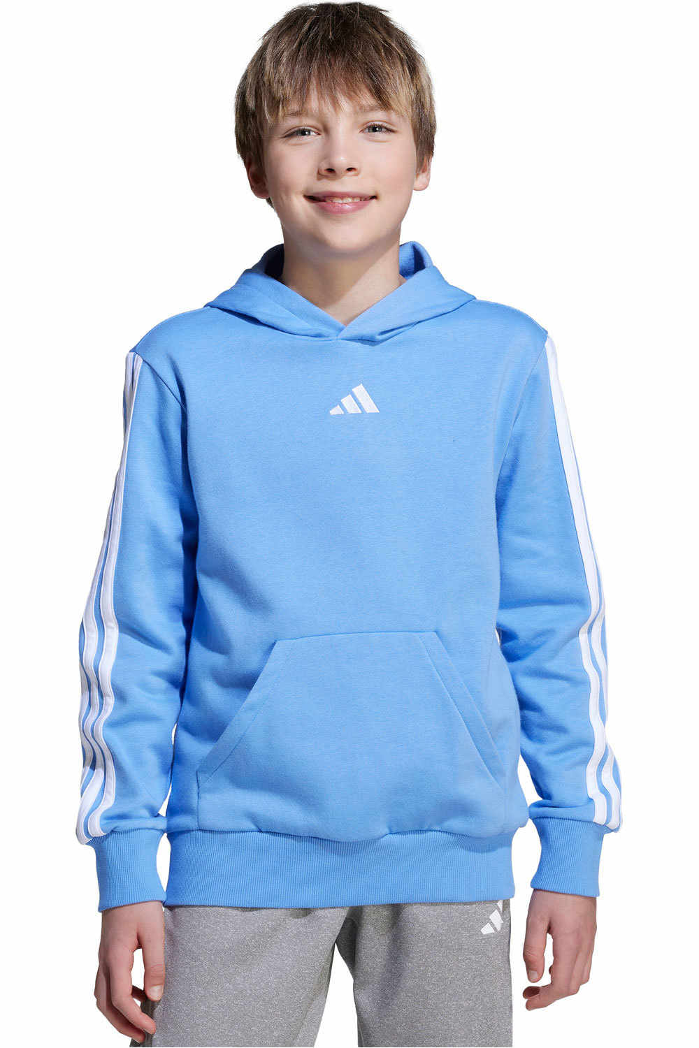 adidas sudadera niño M_J 3S FL HD 225 vista frontal