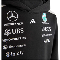 adidas sudadera niño PILOTO MERCEDES-AMG PETRONAS F1 TEAM vista detalle