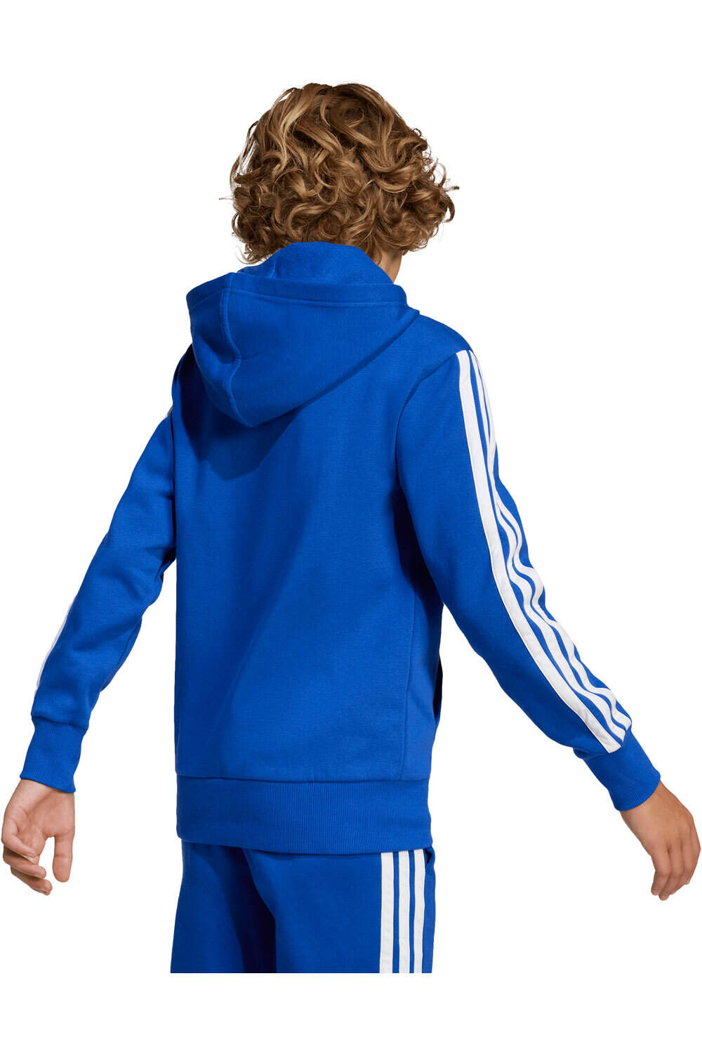 adidas sudadera niño SEASONAL ESSENTIALS TIBERIO 3BANDAS vista trasera