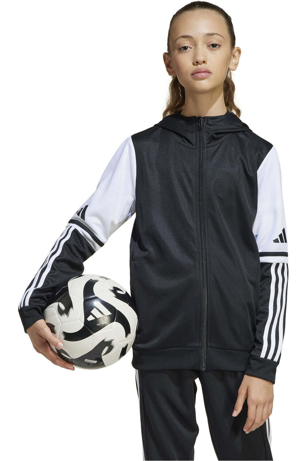 adidas sudadera niño SQ25 HOOD Y vista frontal