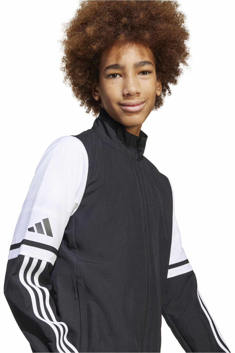 adidas sudadera niño SQ25 PRE JKTY vista detalle