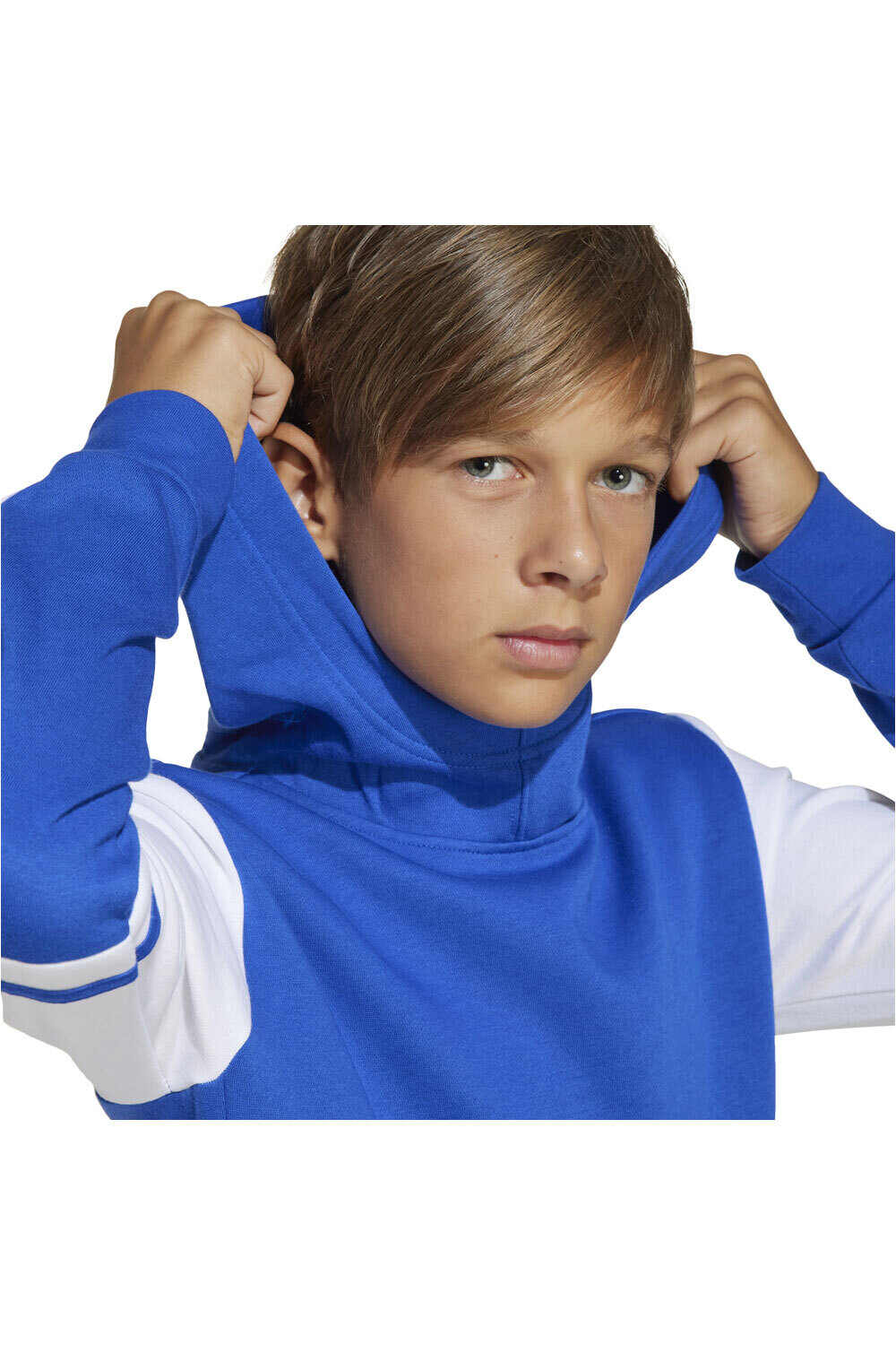 adidas sudadera niño SQ25 SW HOOD Y vista detalle