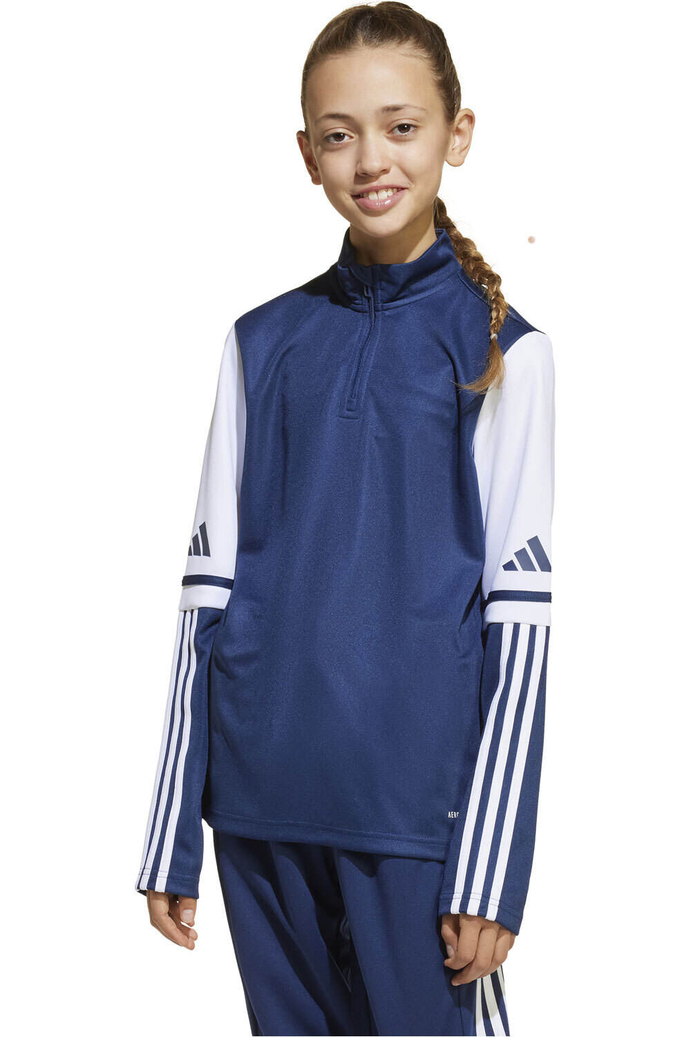 adidas sudadera niño SQ25 TR TOP Y vista frontal