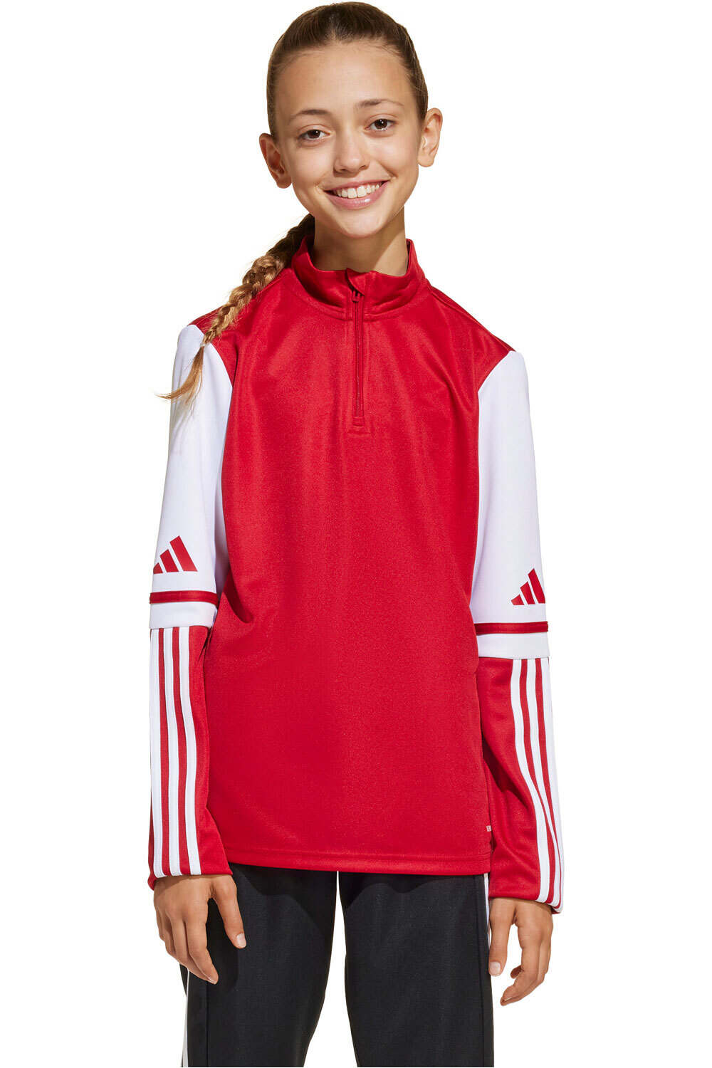 adidas sudadera niño SQ25 TR TOP Y vista frontal