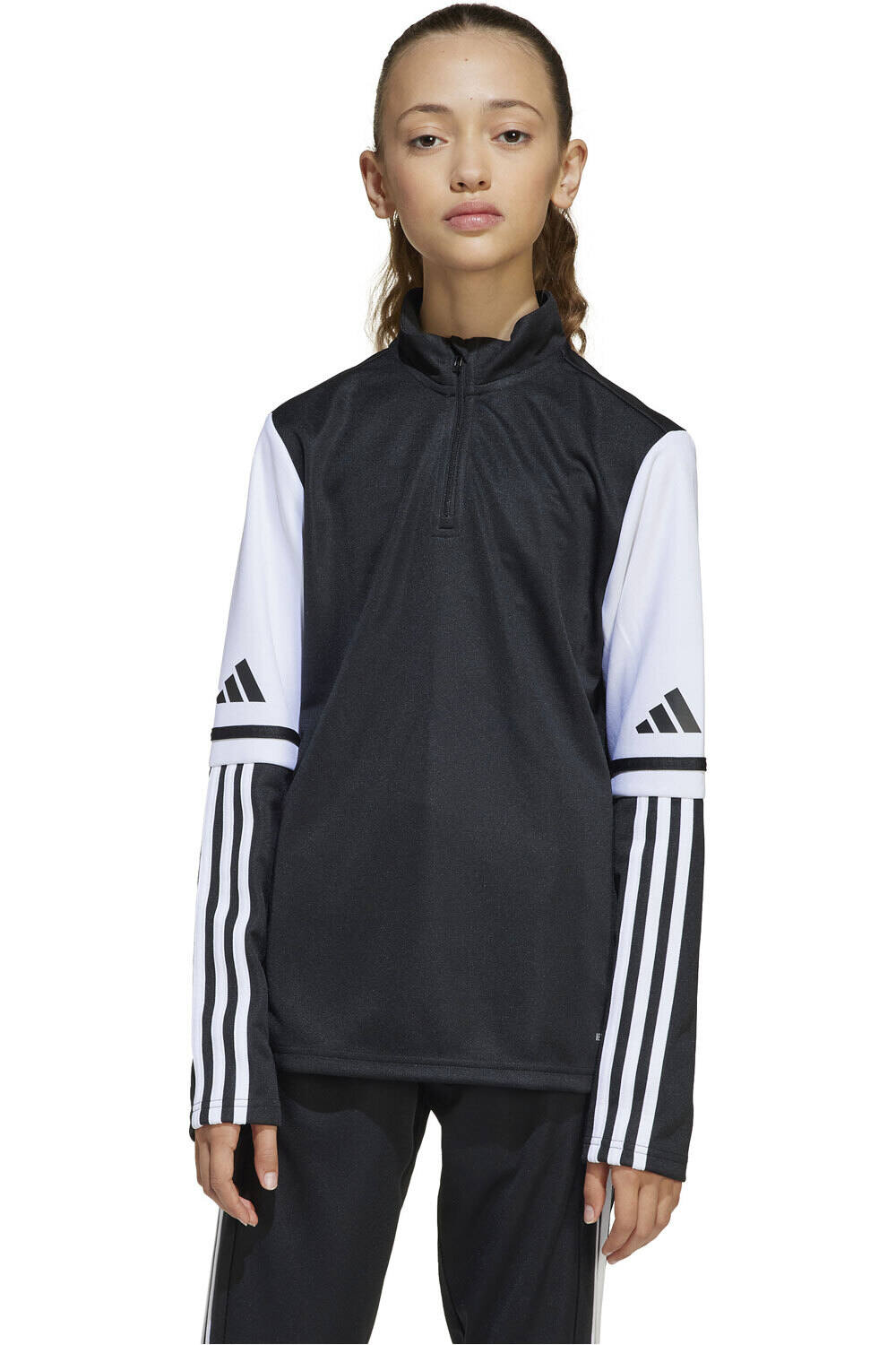 adidas sudadera niño SQ25 TR TOP Y vista frontal