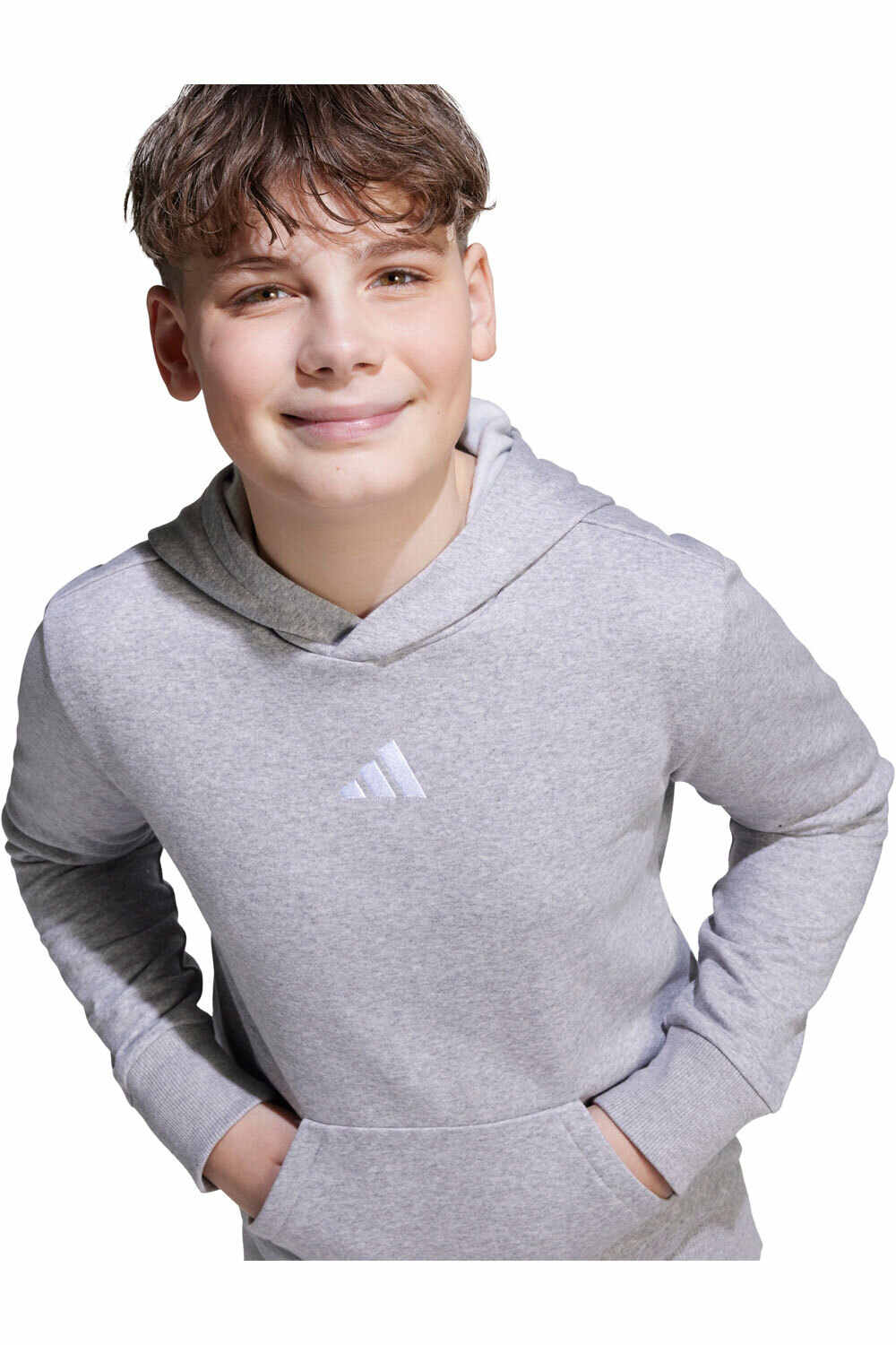 adidas sudadera niño X_J SL FL HD 225 vista detalle