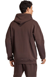 adidas sudaderas deportivas hombre TRAINING HOODIE vista trasera