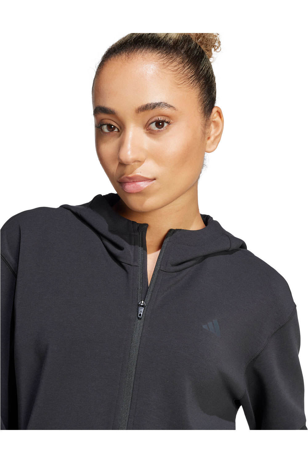 adidas sudaderas deportivas mujer D4T FZ HOODIE vista detalle