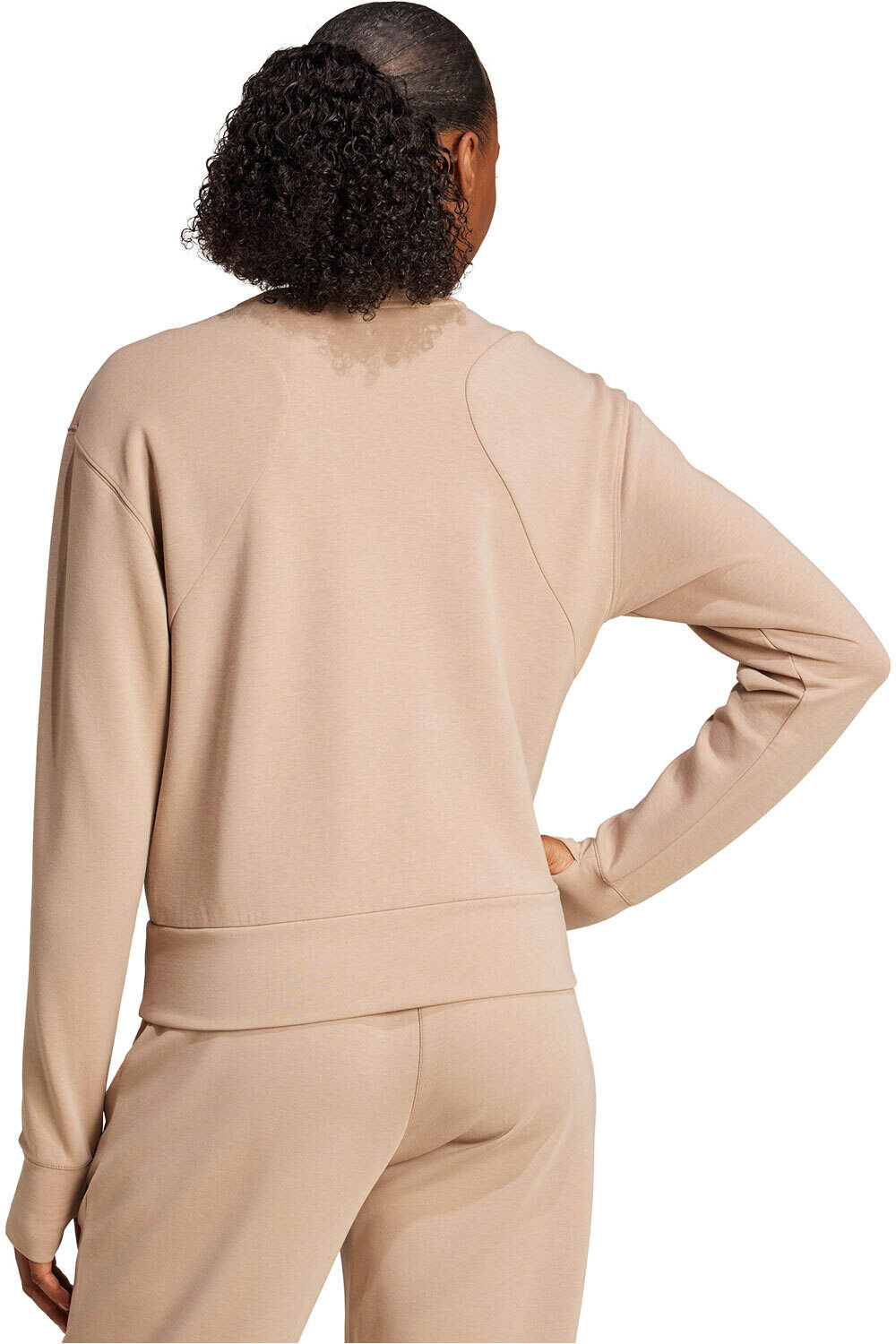 adidas sudaderas deportivas mujer DESIGNED FOR TRAINING vista trasera