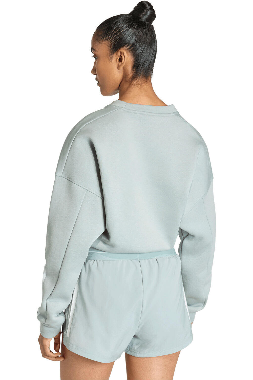 adidas sudaderas deportivas mujer HYPERGLAM 3 STRIPES vista trasera