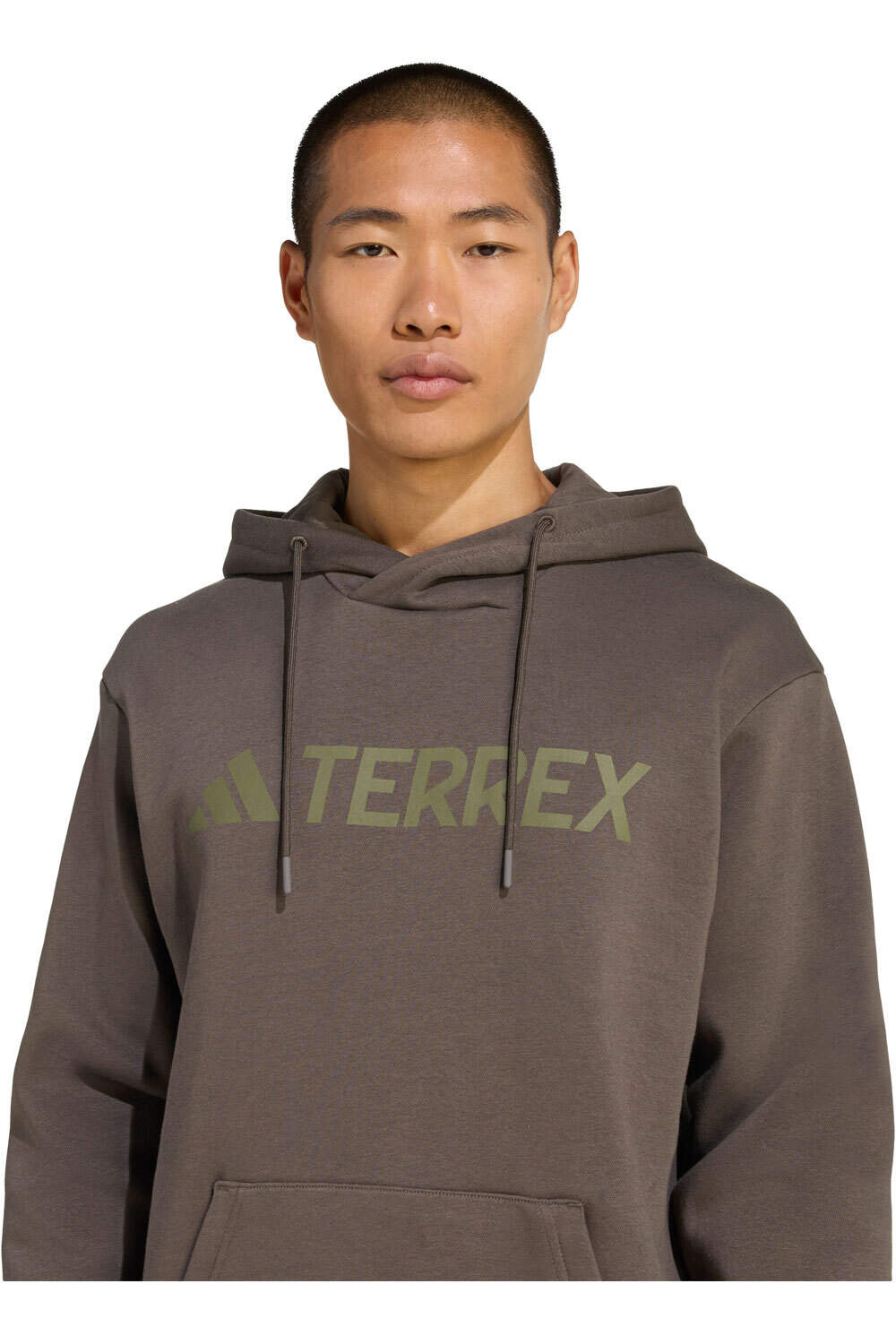 adidas Sudaderas Montaña Hombre TERREX MULTI LARGE LOGO HOODED vista detalle