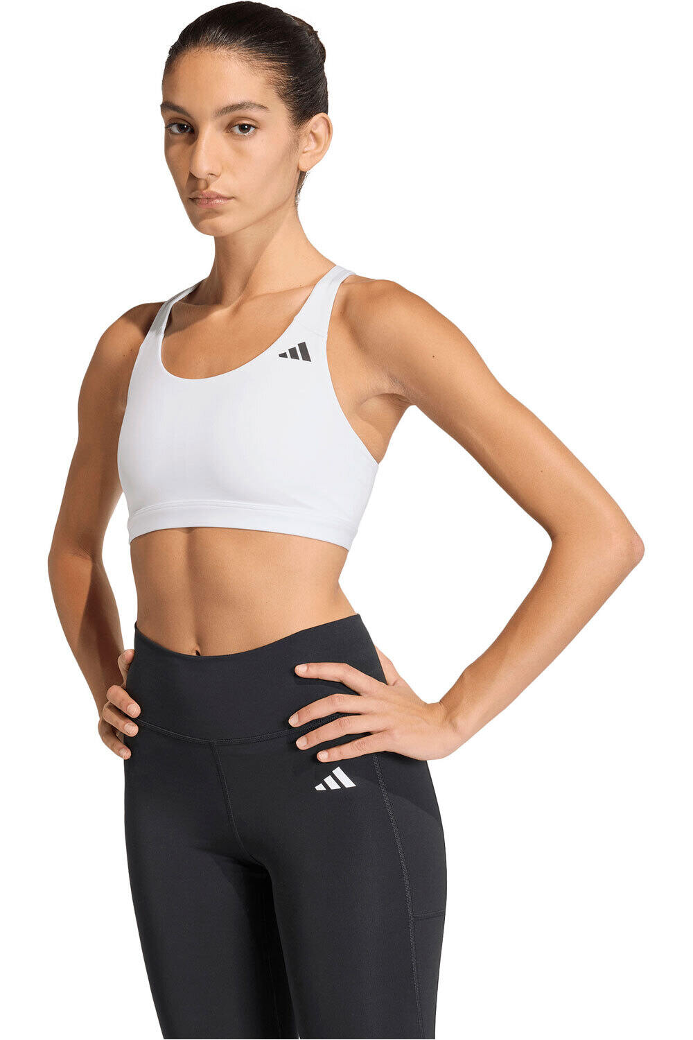 adidas sujetadores deportivos ALTO IMPACTO OPTIME ESSENTIALS vista frontal