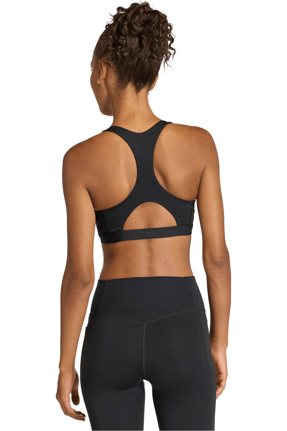 adidas sujetadores deportivos ALTO IMPACTO OPTIME ESSENTIALS vista trasera