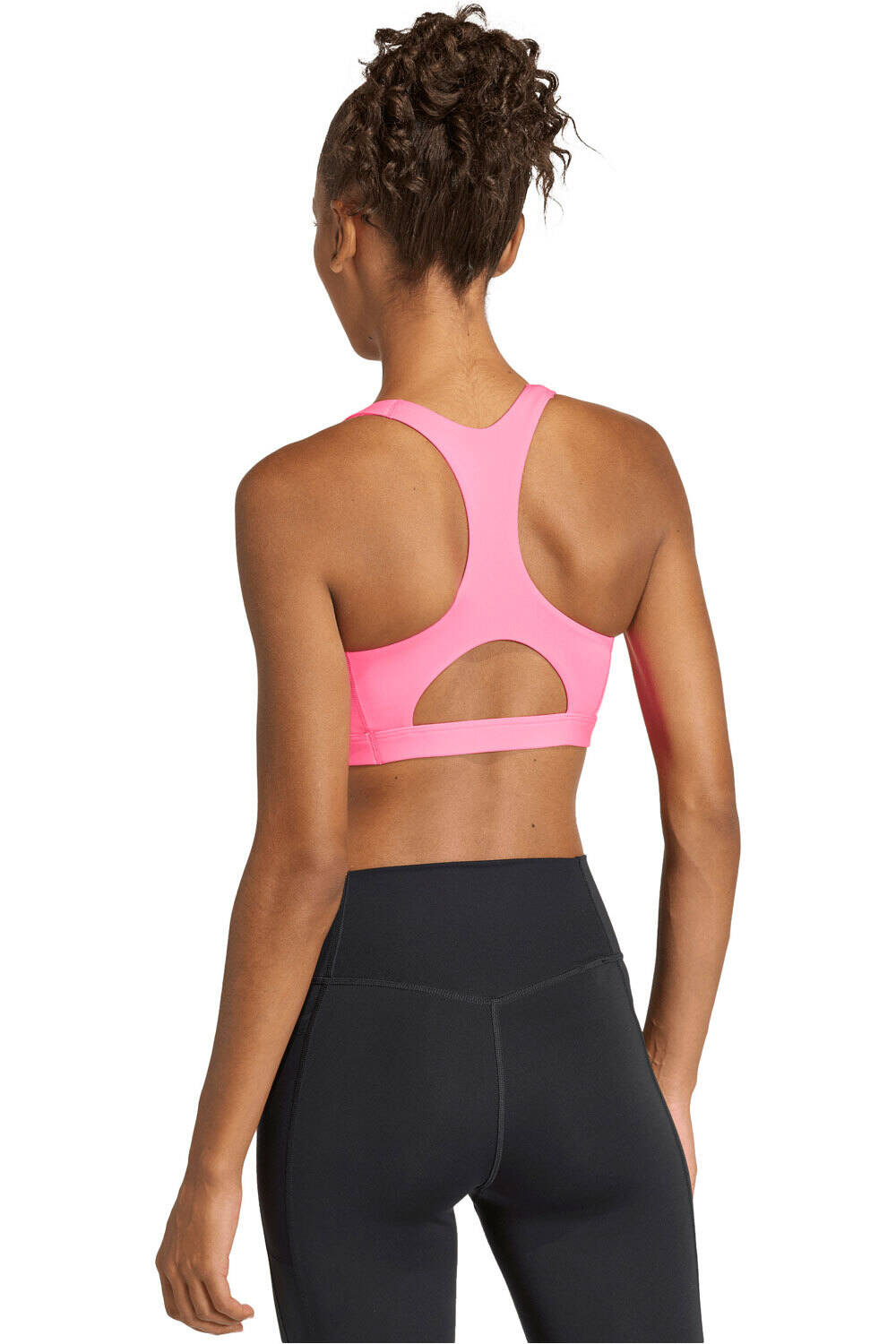 adidas sujetadores deportivos ALTO IMPACTO OPTIME ESSENTIALS vista trasera