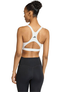 adidas sujetadores deportivos ALTO IMPACTO OPTIME ESSENTIALS vista trasera