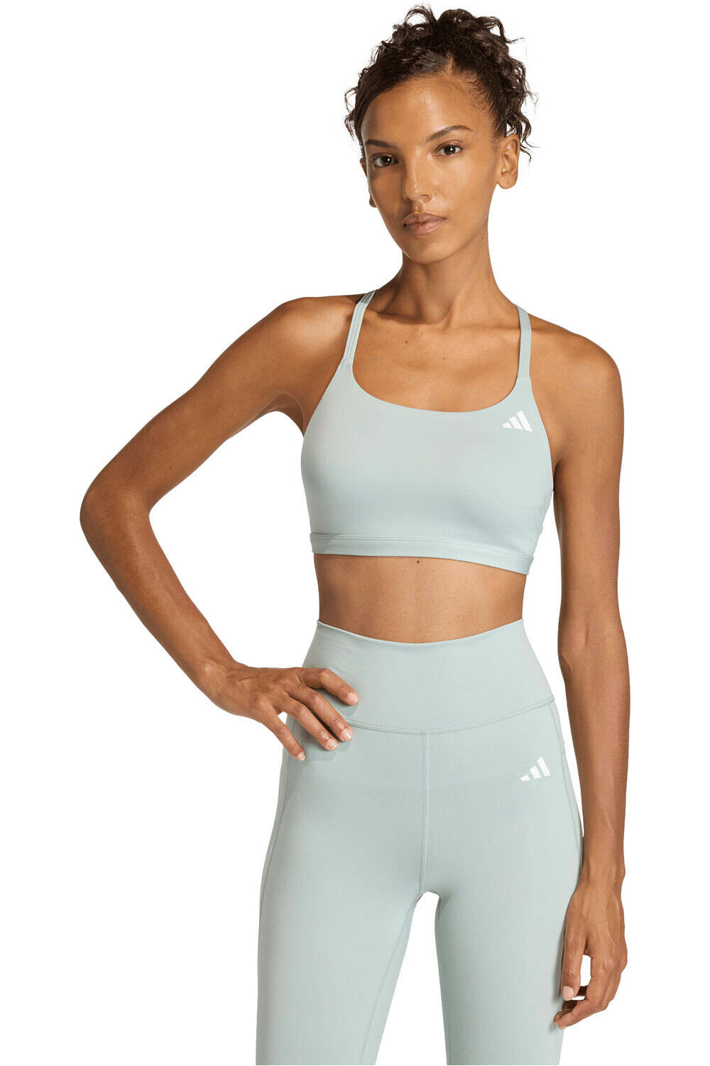 adidas sujetadores deportivos B_OPT ESS LS BRA vista frontal