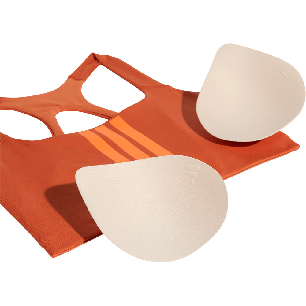 adidas sujetadores deportivos IMPACTO MEDIO OPTIME 3 STRIPES 05
