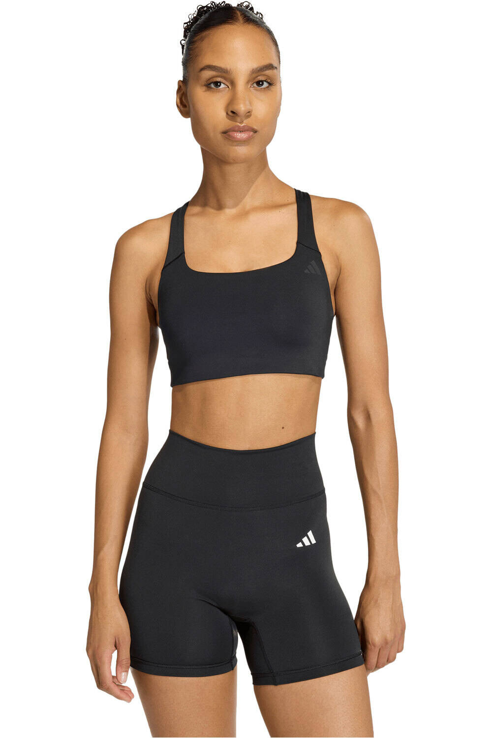 adidas sujetadores deportivos IMPACTO MEDIO OPTIME vista frontal