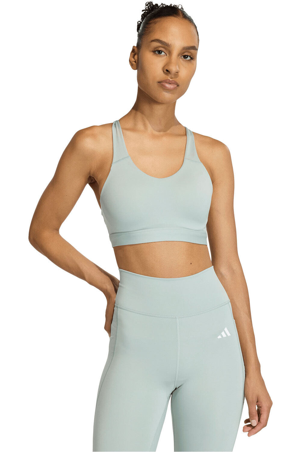 adidas sujetadores deportivos OPT ESS HS vista frontal