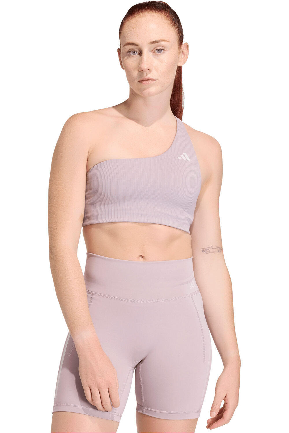 adidas sujetadores deportivos OPT RIB LS B vista frontal