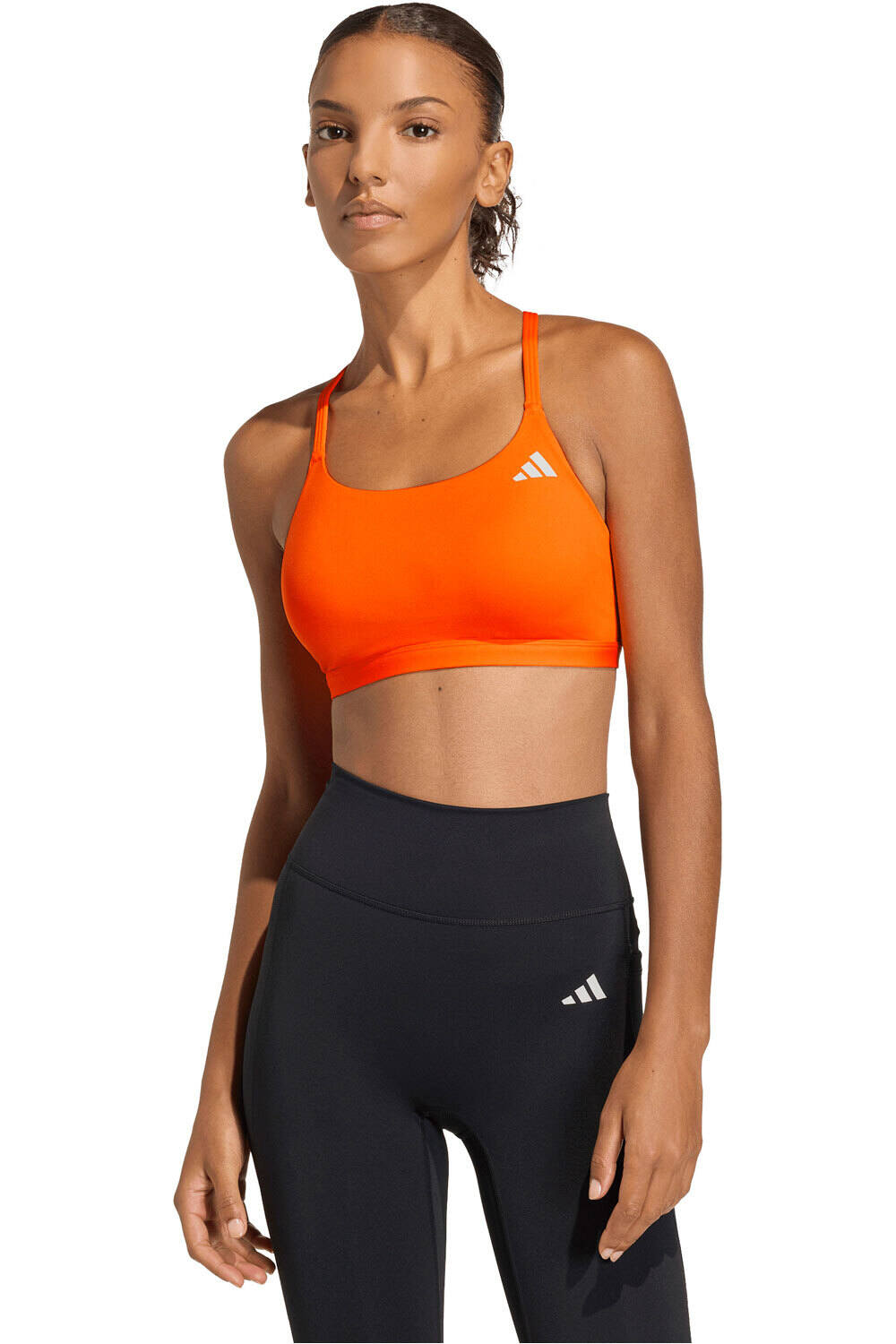 adidas sujetadores deportivos OPTIME ESSENTIALS WORKOUT vista frontal