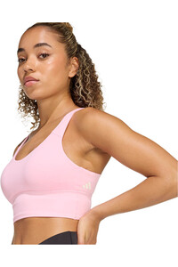 adidas sujetadores deportivos POCO IMPACTO 3 STRIPES STUDIO ALL ME vista detalle