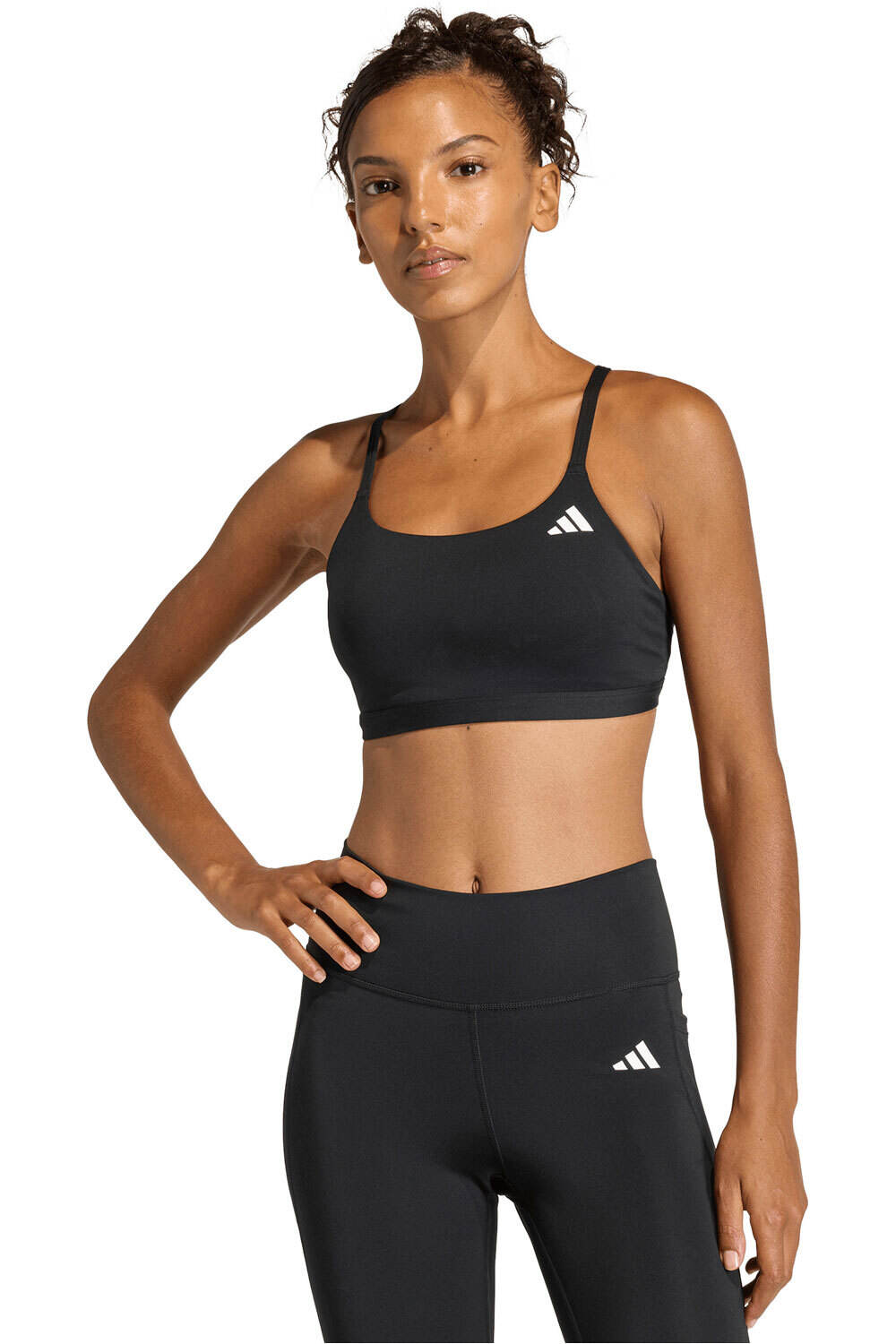 adidas sujetadores deportivos POCO IMPACTO OPTIME ESSENTIALS vista frontal