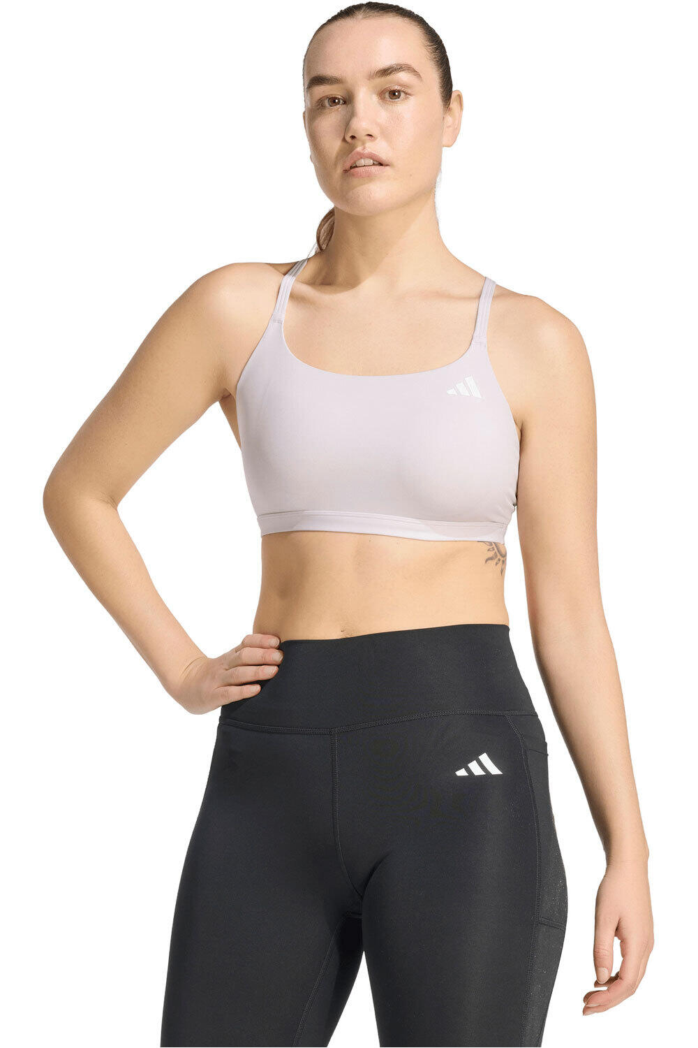 adidas sujetadores deportivos POCO IMPACTO OPTIME ESSENTIALS vista frontal