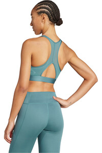 adidas sujetadores deportivos PWRCT BL BRA vista trasera