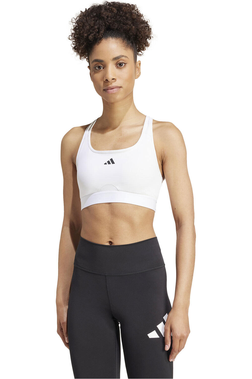 adidas sujetadores deportivos PWRCT BRA vista frontal