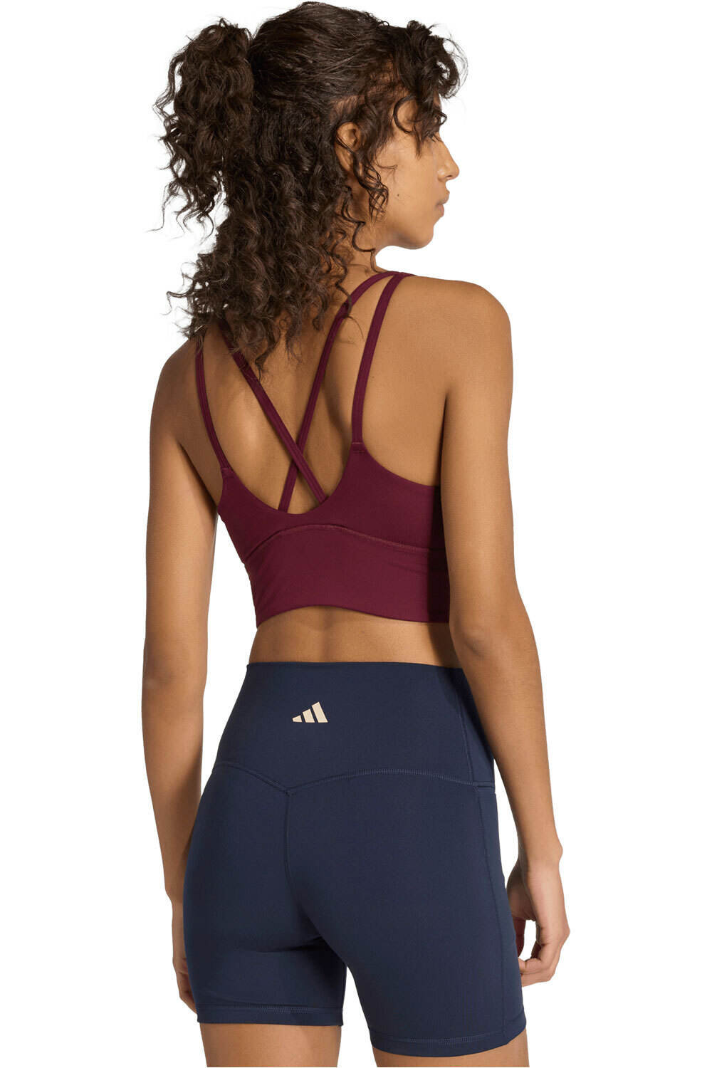 adidas sujetadores deportivos STUDIO ALL ME vista trasera