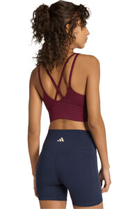 adidas sujetadores deportivos STUDIO ALL ME vista trasera