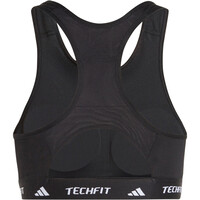 adidas sujetadores deportivos TECHFIT SUJECIN MEDIA 05