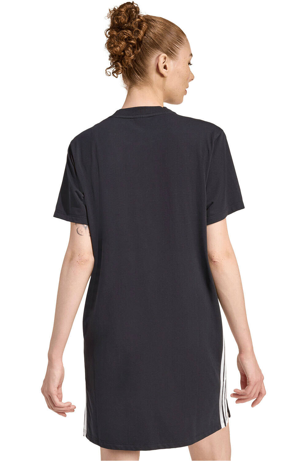 adidas vestidos mujer ESSENTIALS 3 STRIPES vista trasera