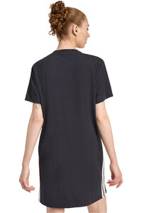 adidas vestidos mujer ESSENTIALS 3 STRIPES vista trasera