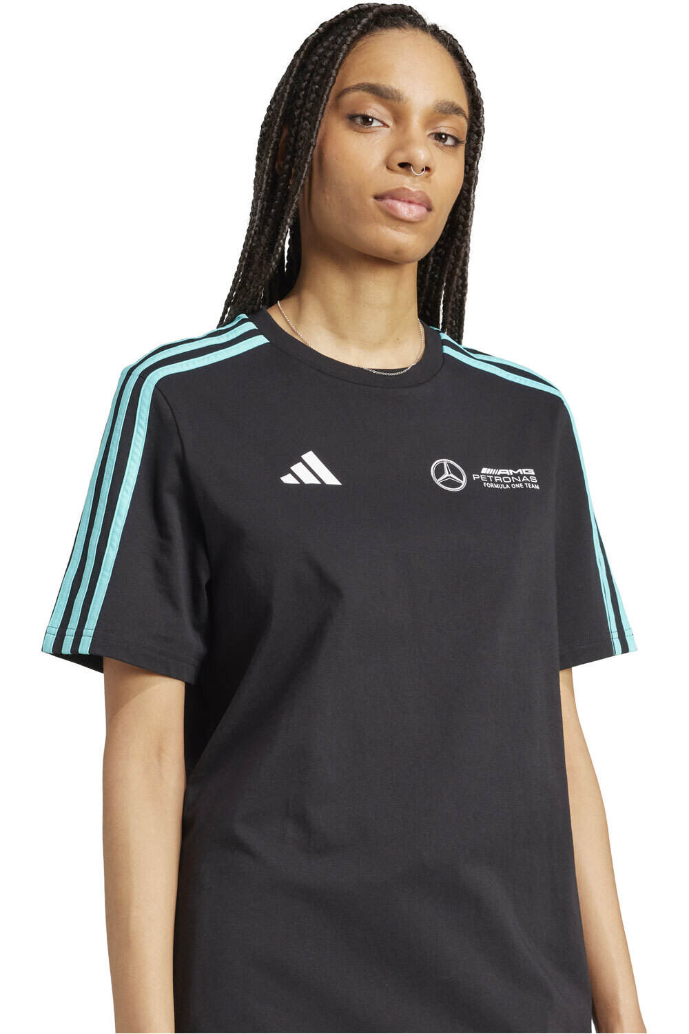 adidas vestidos mujer MERCEDES AMG PETRONAS F1 TEAM DNA 04