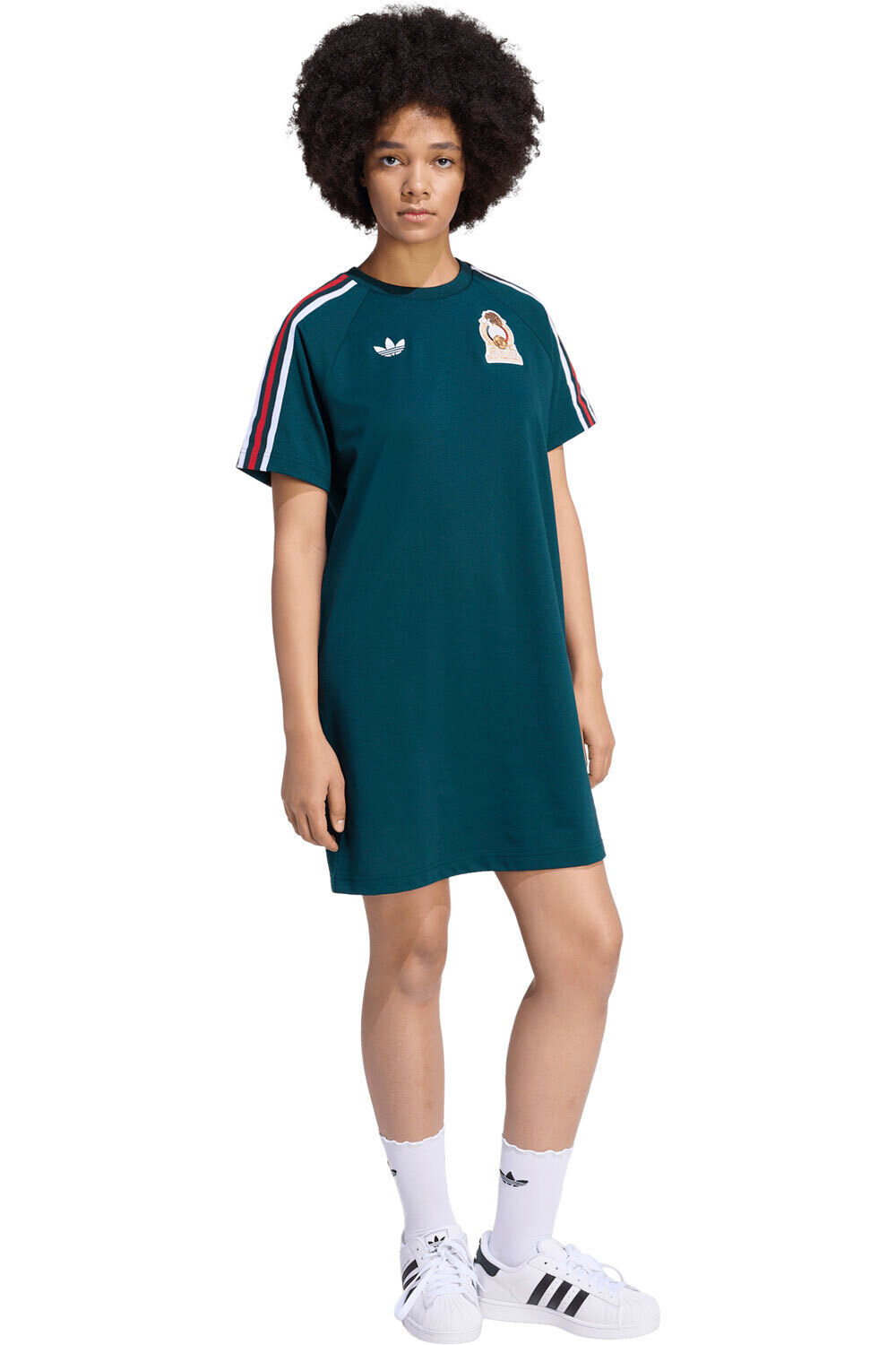 adidas vestidos mujer MEXICO 26 OG DRESS vista frontal