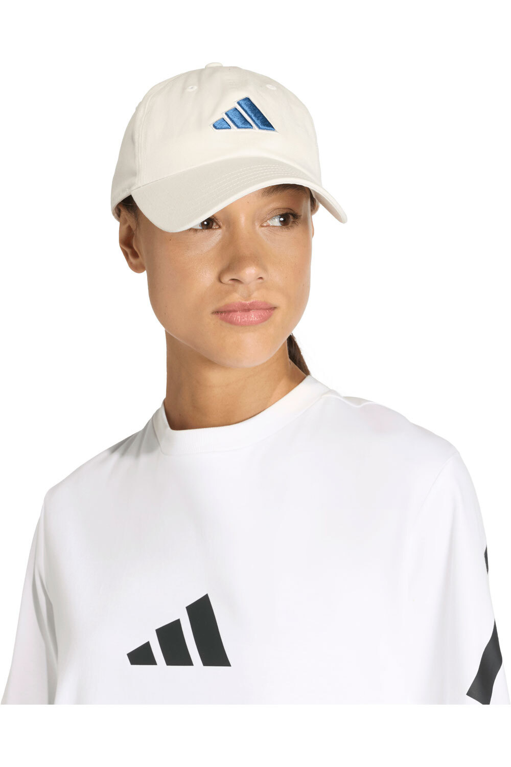 adidas visera lona DAD CAP TONAL LOGO vista frontal
