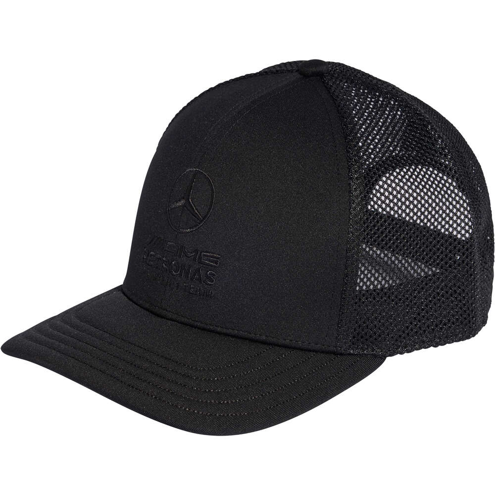 adidas visera lona MERCEDES - AMG PETRONAS FORMULA 1 TEAM NIGHT vista frontal