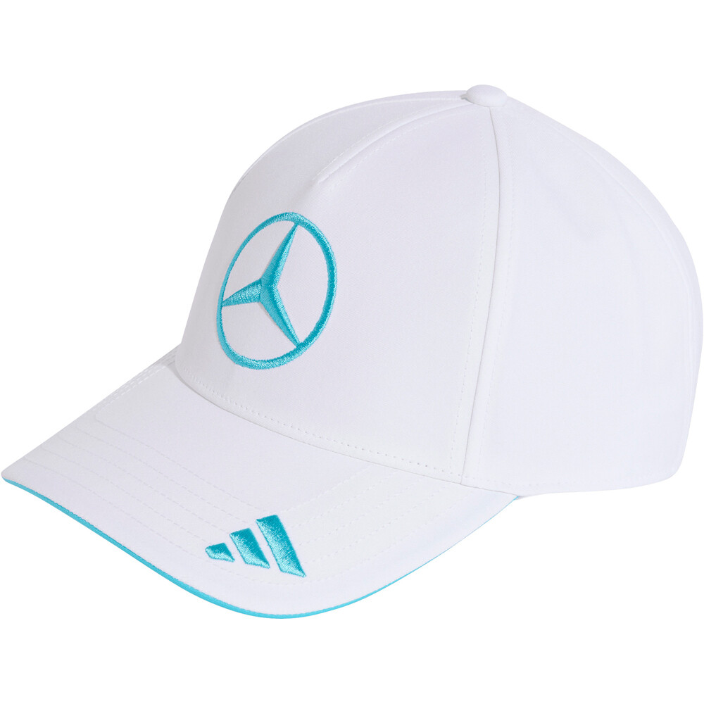 adidas visera lona MERCEDES-AMG PETRONAS F1 G RUSSELL vista frontal