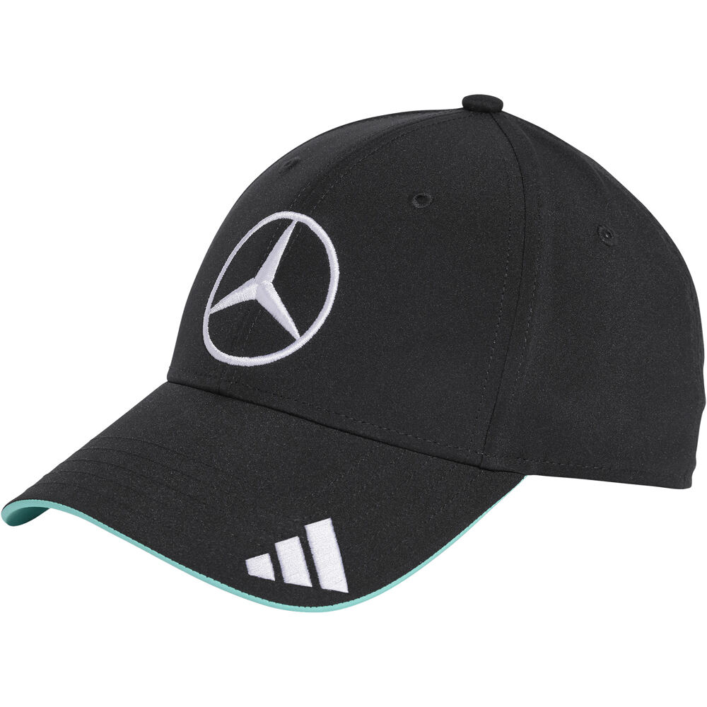 adidas visera lona MERCEDES AMG PETRONAS F1 TEAM vista frontal